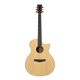 Fanxi Fivcil Little Whale S1 Fichte Peach Core Holznudelliste Anfänger Volk Bernstein Gitarre Gitarre S1-Ga 丨 41 Zoll 丨 Login Gloss