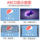 熙露 戴尔XPS15 9520/9530电脑贴纸XPS17/14/13外壳保护膜9720保护膜 图案款式01 AC面+键盘膜（可指定两面下单留言）