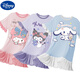
Disney children's pajamas, big children, girls nightgowns, thin summer, modal, little girl, parent-child mother and daughter 2025 new summer 1MST10512 size 12 size (120130)cm (12 size (12013