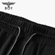 BOY LONDON trendy brand casual pants, unisex style, summer, light, fashionable, casual design, high street trousers N15005, black l