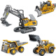 
Remote control excavator alloy engineering vehicle series boy bulldozer remote control vehicle children toy car gift BC1047 nine-channel alloy dump truck