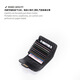 Gboni Fashion Card Bag Women's Short High-end Key Coin Bag Gift Leather Mini Gift Small Wallet Student Coin Wallet Classic Black
