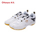 Xunfeng off-code Xunfeng badminton shoes for men and women new training shoes shock-absorbing and breathable professional competition sports shoes non-slip and wear-resistant E18 white and black 43