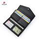 Pier Cardin Bag Damenbeutel Brieftasche Cowhide Langes Geldbeutel High-End-Modeticket Clip einfach