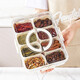 Bailu spice storage box dried chili seasoning box sealed pepper seasoning aniseed kitchen star anise cinnamon household packaging box spice storage box eight compartments