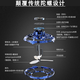
TESIMAI Children's Day gift gyro suspension for boys 6-10 years old for birthday gifts for 8-year-old girls 12 years old children fingertip spinning top [blue] Christmas gift for boys 7-14 years old for childhood gifts