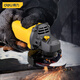 Deli angle grinder household high-power cutting machine grinder multi-functional industrial grade power tool polisher 760W angle grinder rear switch + free accessory gift package