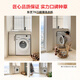 TOSHIBA drum washing machine fully automatic household Xiaobaitao DG-7T11B 7kg ultra-thin washing machine small variable frequency motor first-class energy efficiency trade-in national subsidy