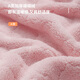 Evebaby baby blanket winter thickened baby blanket children kindergarten quilt newborn coral velvet blanket autumn and winter pink coral velvet + lamb velvet 120*100cm