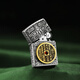 
ZIPPO Treasure Lighter American original ancient silver sticker Zhangshan ghost money kerosene windproof gift gifts for boyfriend All size ancient silver sticker Zhangshan ghost money (DY9902TZ)