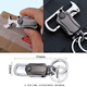Ronghuashi multi-function keychain knife bottle opener fingertip gyro men's waist-hung car motorcycle key ring ring ring multi-function knife keychain
