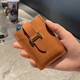 Montberska Bag Pull-out Multi-Card-ID-Karten-Karten-Kartentasche mit großer Kapazitäts-ID-Kartenkarte Set kleiner Ultra-Dünn-Kartenclip grau [Draw-out 6 Card Slots]