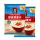桂格（QUAKER）即食燕麦片1478g*1袋装早餐冲饮营养谷物代餐原味麦片 1000g*3袋装