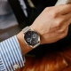 Kode Berlaku Tali Jam Huawei GT/GT2/GT3/watch3/Honor Magic2 Smart Watch Milanese Stainless Steel Gelang Gesper Magnetik Tali Baja Tahan Air 46mm Panggil Hitam