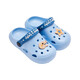 戴维贝拉（DAVE＆BELLA）夏季洞洞鞋儿童拖鞋男童凉鞋宝宝拖鞋女童沙滩鞋防滑婴幼儿凉拖鞋 蓝色【DB2221782】 21码