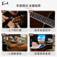 凡喜【伍伯伯】Fivcil小鲸鱼S1民谣木吉他面单初学者吉他入门练习吉它 40英寸【亮光-复古色-Om】