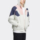 Adidas Herrenjacke 2025 Frühlings- und Herbst Sportbekleidung mit Kapuze -Plüsch -Jacke warm Casual Top He9893 Inner Plüsch m