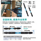 牧田（MAKITA）抗冲击双头螺丝批头十字加长带磁性电钻起子头电动工具附件 【110mm】10支装 E15833