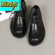 McDie Legend Business Casual's Men's Retro Big Head Skin Chaussures Chaussures en cuir masculin Sole Sole rond Toe à main