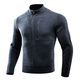 Dragon dientes secretos mino mino cárdigan suéter masculino de otoño e invierno chaqueta de confort externa jun personaje battleship grey xs (165/88a)