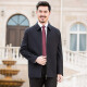 
Hongdu Jacket Men's Long Sleeve Lapel Jacket Wool Spring and Autumn Jacket Middle-aged and Elderly Jacket Men's Daddy Outfit JT5178-9 185/100XXL