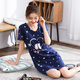 Pajamas de estilo Victoria sexy y conveniente sexo femenino 2024 Nuevo pijama sexy para mujeres pequeños camisón de una pieza corta 841 l (95-110jin [Jin equivale a 0.5 kg])