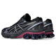 ASICS (ASICS) Chaussures de course rétro pour les hommes et les femmes Gel-Kinetic Fluent Absorbing and Breathable Rebound Sports Casual Chores Black / 1203A737.001 42