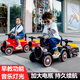 Hui Zhenyu [24 Upgrades] Der elektrische Zug von Kindern kann zur Bekämpfung von Menschen und Jungen und Mädchen mit Allrad-Fernbedienung verwendet werden. Der rote Zug wird für zwei + 12 V Large Electric + Music Early Education + Bluetooth Dual Drive verwendet