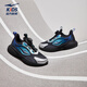Chaussures pour enfants de Hongxingerke (Erke) pour les chaussures de sport pour garçons et filles pour les chaussures de course d'amortissement pour enfants moyens pour enfants noirs / bleu numérique 38
