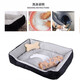 Long Xiao Pet Doghouse Cat Doghouse Pet Bed Comfortable and Breathable Four Seasons Universal Teddy Large Dog Small Dog Medium Dog Mat Gray Small 60*45*15 Recommended 15 Jin [Jin equals 0.5 kg]