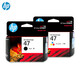 
HP original HP 47 ink cartridges Suitable for 4825/4826/4828/4829/4877 printers 47 black color set