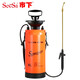 Shixia (seesa) Shixia brand watering kettle, gardening watering kettle, watering flower, pesticide sprayer, agricultural manual air pressure sprayer 8L with all-copper telescopic pole