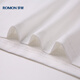 
ROMON short-sleeved T-shirt for men summer casual short-sleeved men ice silk base shirt T-shirt for men LM688 white M