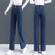 Kommandant Bear kleine hoch taillierte Jeans Elastische Taille Jeans Frauenhose Frühling und Herbst neue losen gerade Hosen Elastizität 7027# Licht Farbe 55 S_85-95Jin [Jin gleich 0,5 kg]