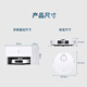Ecovacs Nouveau produit [Linging] balayant le balayage des robots et les épongements intégrés ultra-minces intégrés intégrés entièrement automatiques de nettoyage et de nettoyage outil automatique arrosage et appareils nationaux de subvention nationale [nouveau produit est sur le marché] T30 Linging