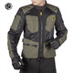 
Star Knight summer motorcycle riding suit motorcycle suit set men and women mesh anti-fall racing suit cycling trousers functional retro SKJ-826 military green top S