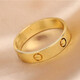Cartier Cartier Ring Couple Men and Women Same Style 3.6mmLOVE Wedding Ring Wedding Ring Multiple Sizes Optional Chinese Valentine's Day Gift B4085000 18K Gold 50