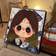 
Meisan (Meian) cute girl digital oil painting DIY hand-filled oil painting cartoon cartoon coloring healing decoration hanging painting RS12342 30*30cm