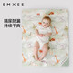 嫚熙（EMXEE）婴儿可水洗隔尿垫新生儿宝宝大尺寸床垫防漏垫 苎麻隔尿垫 奇幻城堡【磨砂防滑】 70x90cm