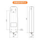 SUNDOO digital display push and pull force gauge SH-100200500N spring tension tester pressure detection 50KGSH-100 (100N/10kg)