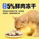 Benefi Precio completo Alimento de gato liofilizado, gatos adultos sin granos, nutrición a doble compilación, tipo general a término, receta de carne de res y cordero 1.8 kg