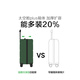 Bremen suitcase trolley suitcase travel box large capacity female student male overseas checked password box 26 inches green