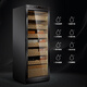 Meijing (raching) MON2800A WIFI smart solid wood horizontal line constant temperature constant temperature cigar cabinet temperature control humidity cigar humidifier home starry sky black (Spanish cedar wood shelf) 330L