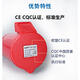 CLCEY工业插头插座TYP235明暗装座16A32A5芯防水航空连接器TYP285 16a5芯明装插座typ6623