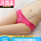 Renduo neutral thin couples wear uniform underwear for men and women, women's triangle tight-fitting men's universal 5010 blue + rose red + white + black XL 135-165Jin [Jin equals 0.5 kg]
