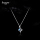 Eternelle French eternal rose necklace light luxury niche sterling silver clavicle chain women's high-end birthday gift