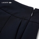 LACOSTE French crocodile women's side zipper design simple casual daily commuting versatile pleated shorts GF3879 166/navy blue 34 155