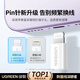 Green Network [Certification MFI ne fait pas de fenêtre pop-up] Applicable au câble de charge de charge Apple Câble de données de type C PD60 / 30 / 20W Charge rapide à l'interface Lightning Iphone14