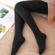 Feiyu light leg artifact men wear large size unisex leggings for men with feet flesh-colored spring, autumn and winter plus velvet and thick black with feet medium thick velvet 300g 120-180Jin Jin is equal to 0.5 kg plus size