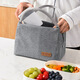 Sandverpackte Isolierung Lunchbox Bag Mittagessen Bento-Tasche Aluminium Folien Isolationsbeutel (große Größe) Lunchbox Lunch Bag Aufbewahrungstasche
